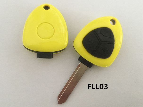 黄心款遥控器壳黄色FLL03